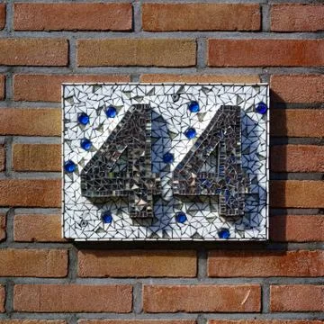 House number  44 Stock Photos