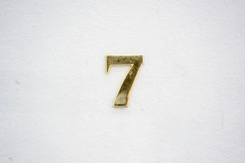 House number  7 Stock Photos