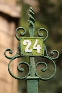 House number Stock Photos