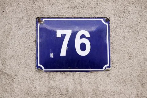 House number Stock Photos