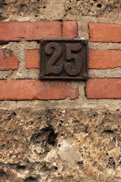 House numbers Stock Photos