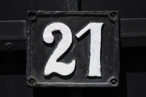 House numbers Stock Photos