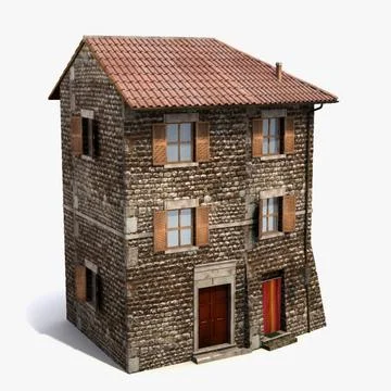 House old 02 3D Model