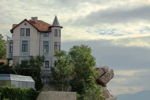 House in the Old Town Stock Photos