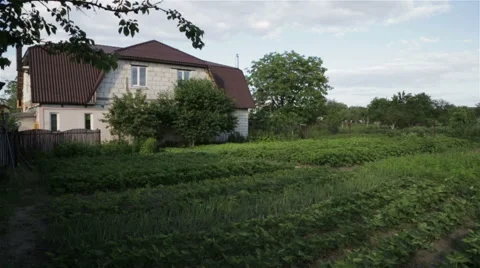 House outside of the city Video stock 63855584