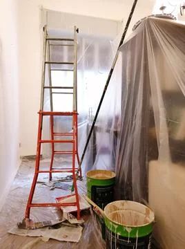House painter Stock Photos