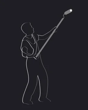 House painter symbol Stock Illustration
