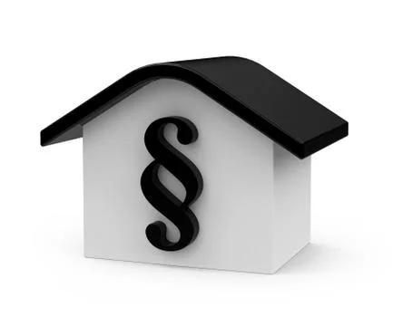 House paragraph Stock Illustration