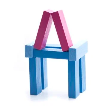 House pieces Stock Photos