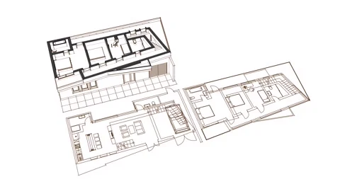 House plan Stock Footage 275198260