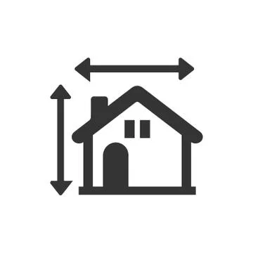 House Plan Icon Stock Illustration