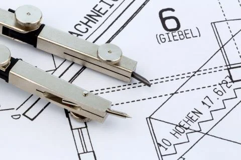 A house plan Stock Photos