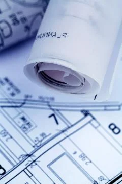 A house plan Stock Photos