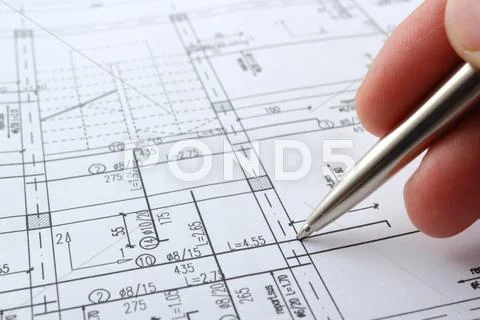 House planning Stock Photos