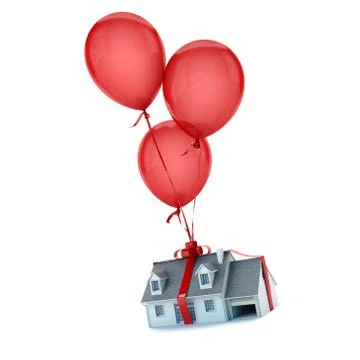 House present Stock Illustration