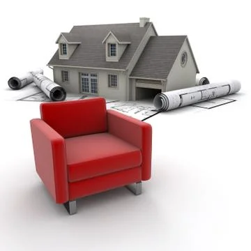 House project details Иллюстрация