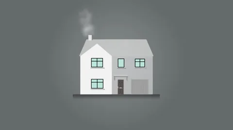 House, Property Concept Animation Video stock 61230719