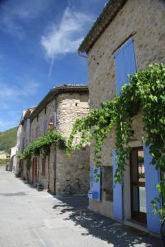 House in the provence Stock Photos