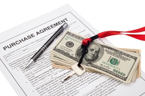 House purchase Stock Photos
