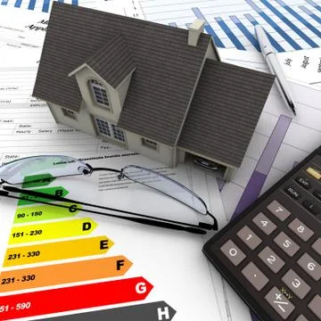 House purchase proceedings Illustrazione stock