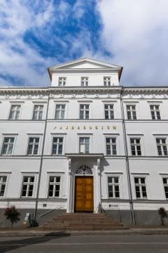 House in Putbus on Ruegen Stock Photos