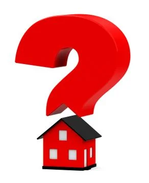 House question mark Stock Illustration