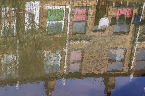 House reflection Stock Photos