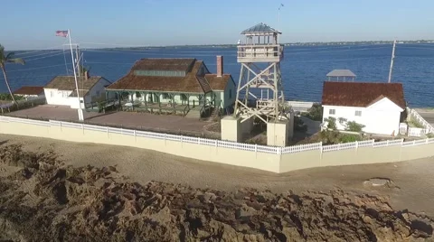 House Of Refuge Museum Stock Footage 62403353