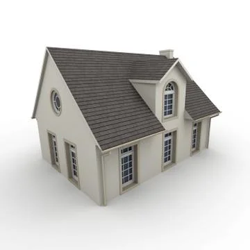 House rendering Stock Illustration