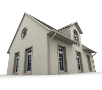 House rendering Stock Illustration