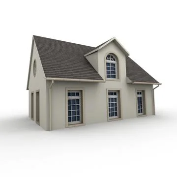 House rendering Stock Illustration