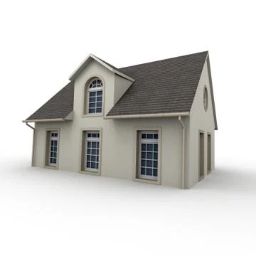 House rendering Stock Illustration