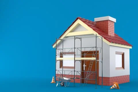 House renovation concept Ilustración de archivo