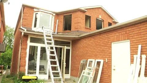 House Renovation Stock Footage 133616190