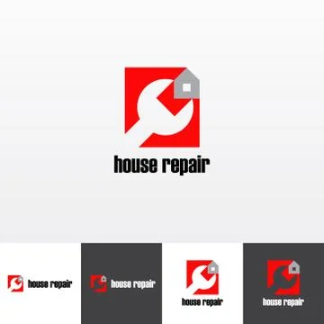 House repair services vector logo eps Stock Illustration