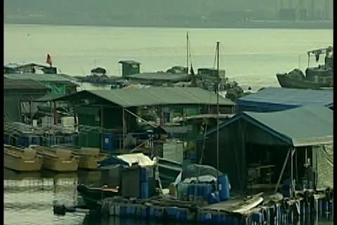 House on river 1 by DJM Video stock 11136146