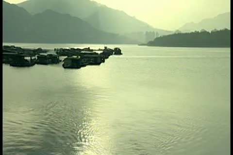 House on river 4 by DJM Video stock 11136124