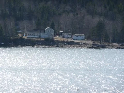 House by the River Stock Photos