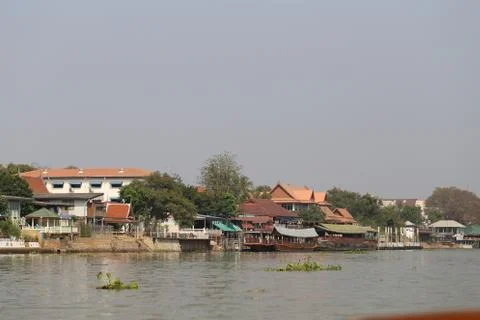 House on the River Stock Photos