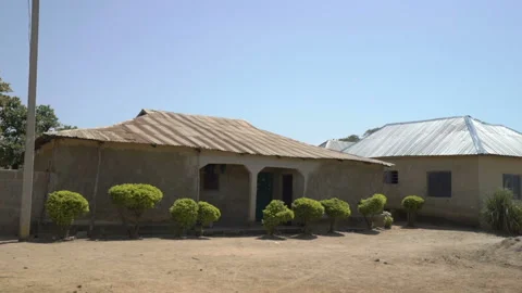 House by the road movement right to left Stock Footage 100638503
