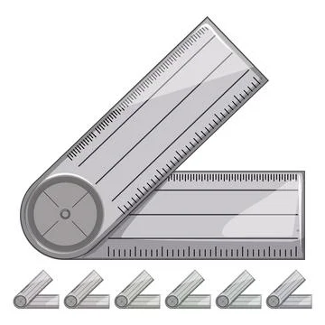 House ruler builder cartoon vector graphic Stock Illustration
