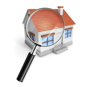 House searching Stock Illustration