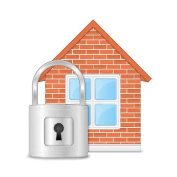 House Security Stock Illustration