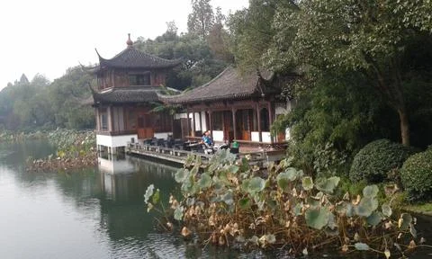 House on the shor Foto stock