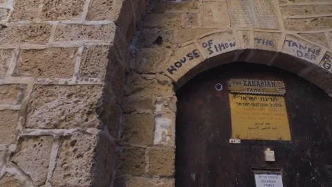 House of Simon the Tanner Stock Footage 110308017