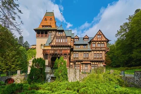 House in Sinaia 写真素材