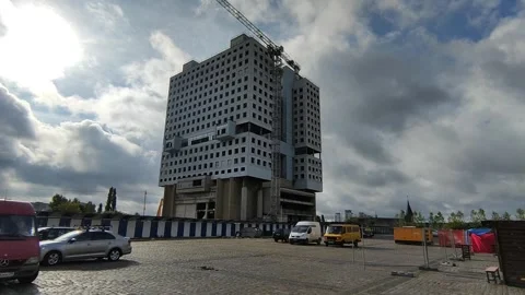 House of Soviets Stock Footage 251992961