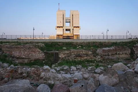 House of Soviets Foto stock
