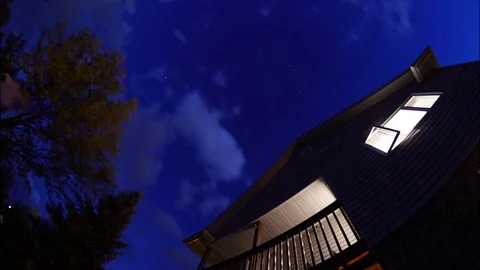 House Star Time-lapse Stock Footage 83332658
