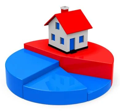 The house statistic Stock Illustration